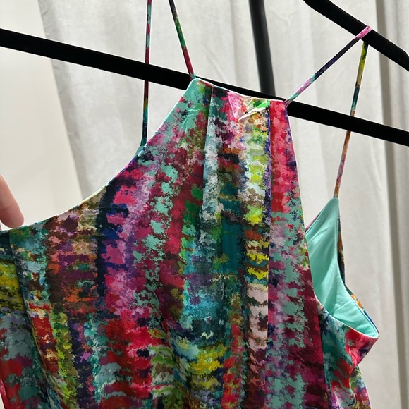 Colorful Abstract Maxi Dress - Picture 4 of 5